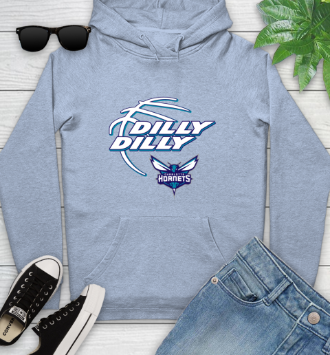 NBA Charlotte Hornets Dilly Dilly Basketball Sports Youth Hoodie 10