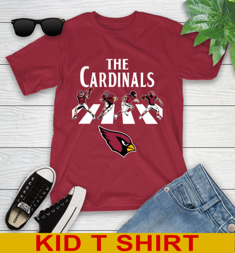 NFL Football Arizona Cardinals The Beatles Rock Band Shirt Youth T-Shirt 12