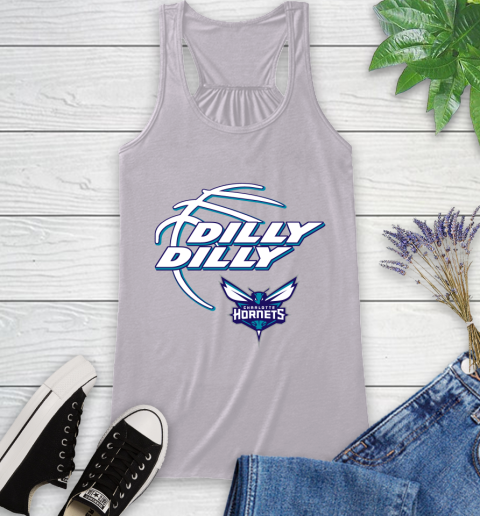 NBA Charlotte Hornets Dilly Dilly Basketball Sports Racerback Tank 5