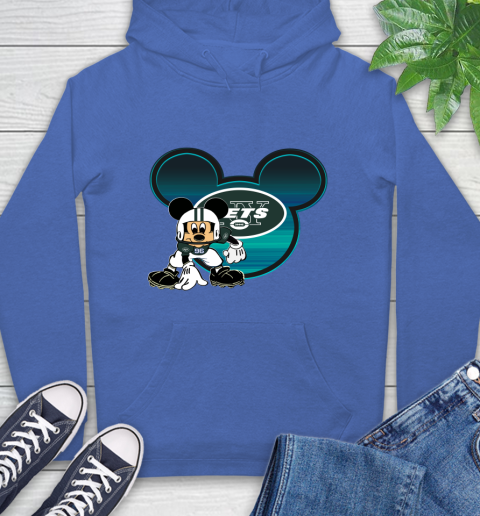 NFL New York Jets Mickey Mouse Disney Football T Shirt Hoodie 9