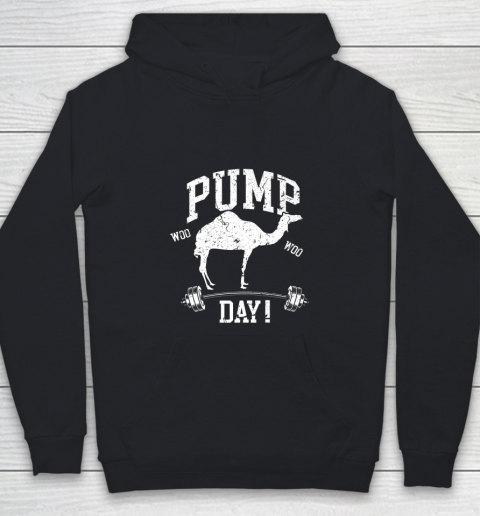 Funny Pump Day Hump Day Camel Weight Lifting Training Gym Youth Hoodie