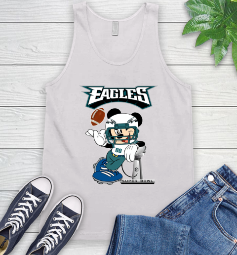 NFL Philadelphia Eagles Mickey Mouse Disney Super Bowl Football T Shirt Tank Top