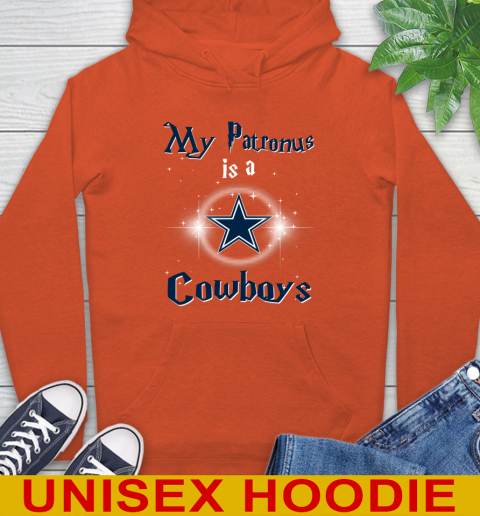 NFL Football Harry Potter My Patronus Is A Dallas Cowboys Hoodie 4