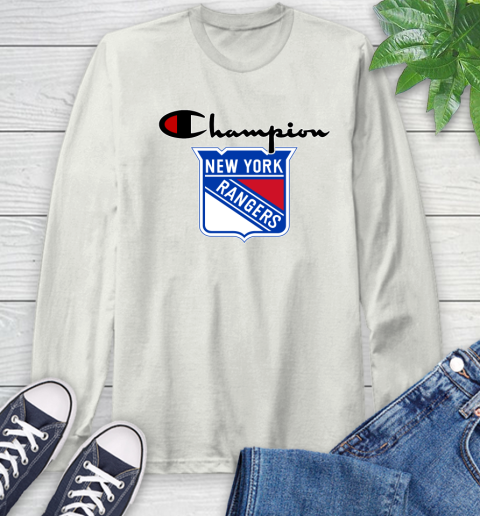 NHL Hockey New York Rangers Champion Shirt Long Sleeve T-Shirt 11