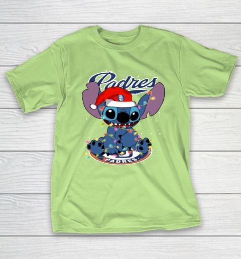 San Diego Padres MLB noel stitch Baseball Christmas T-Shirt 6