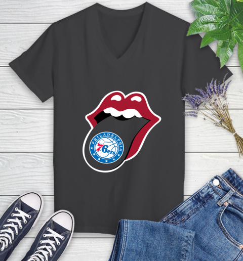 Philadelphia 76ers NBA Basketball Lips I Root For My Team Adoring Fan 84