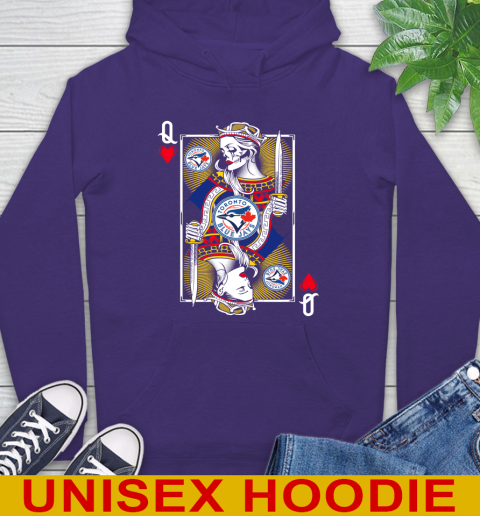 MLB Baseball Toronto Blue Jays The Queen Of Hearts Card Shirt Hoodie 5