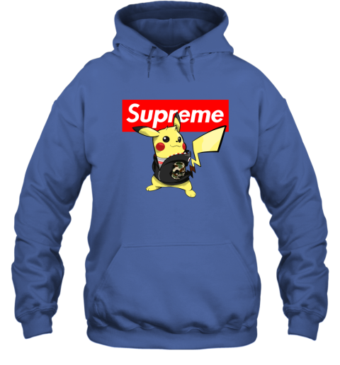 Funny Pikachu Supreme Box Logo T Shirt, Cheap Supreme T Shirt