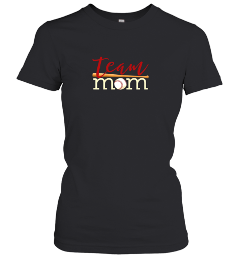 Team Mom Shirts Mother's Day Gift For Baseball Or Softball Women's T-Shirt