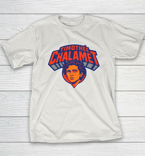 Timothee Chalamet New York Knicks Youth T-Shirt 9