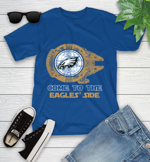 NFL Come To The Philadelphia Eagles Wars Football Sports Youth T-Shirt 12