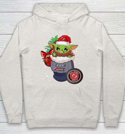 New Jersey Devils Christmas Baby Yoda Star Wars Funny Happy NHL Hoodie 12