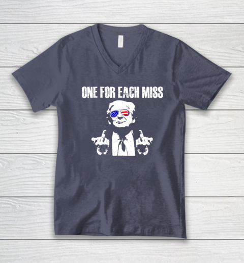 Trump One For Each Miss V-Neck T-Shirt 6