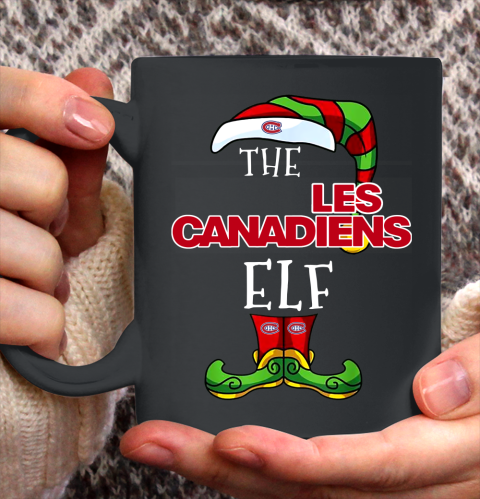 Montreal Canadiens Christmas ELF Funny NHL Ceramic Mug 11oz
