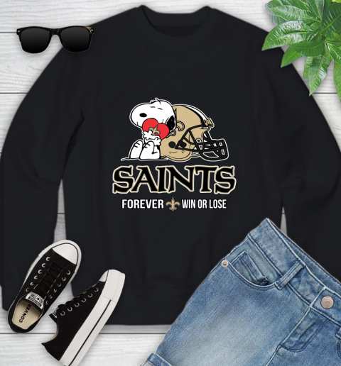 NFL The Peanuts Movie Snoopy Forever Win Or Lose Football New Orleans Saints 116