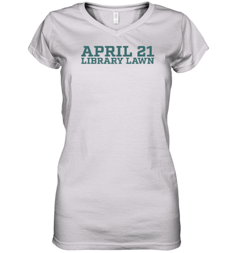 April 21 Library Lawn Women's V