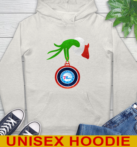 Philadelphia 76ers Grinch Merry Christmas NBA Basketball Hoodie 12