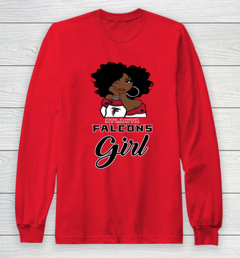 Atlanta Falcons Girl NFL Long Sleeve T-Shirt 10