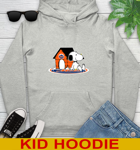 MLB Baseball New York Mets Snoopy The Peanuts Movie Shirt Youth Hoodie