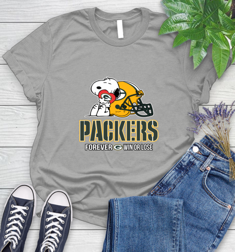 NFL The Peanuts Movie Snoopy Forever Win Or Lose Football Green Bay Packers 100