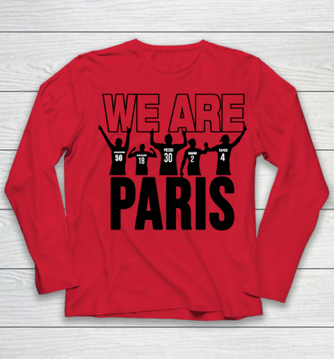 We Are Paris T Shirt Ici C'est Paris Welcome To Paris Youth Long Sleeve 7
