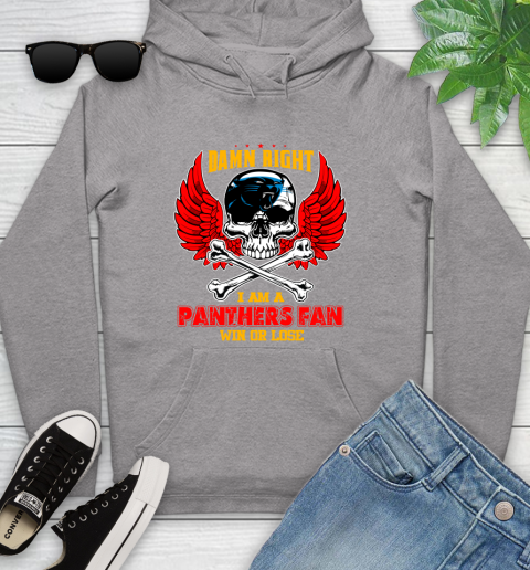 NFL Damn Right I Am A New York Jets Win Or Lose Skull Football Sports (2) Youth Hoodie 6