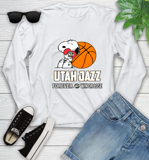 NBA The Peanuts Movie Snoopy Forever Win Or Lose Basketball Utah Jazz 125