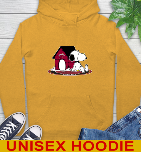 NBA Basketball Miami Heat Snoopy The Peanuts Movie Shirt Hoodie 3