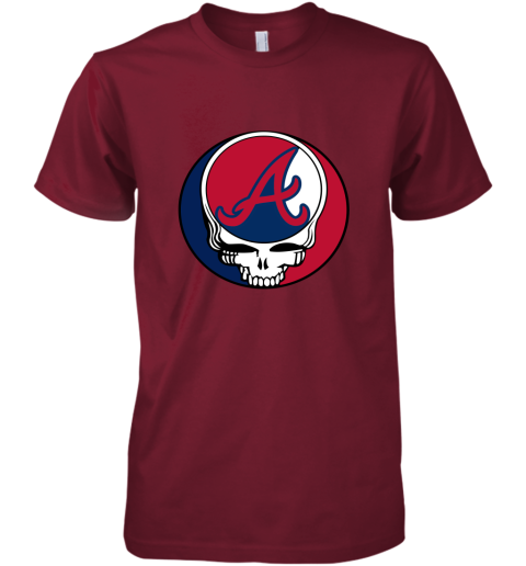 Atlanta Braves The Grateful Dead Baseball MLB Mashup Youth T-Shirt 