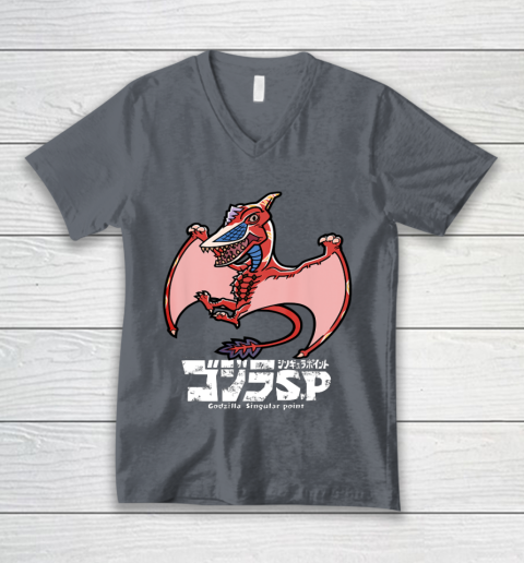 Godzilla Singular Point Rodan V-Neck T-Shirt 4