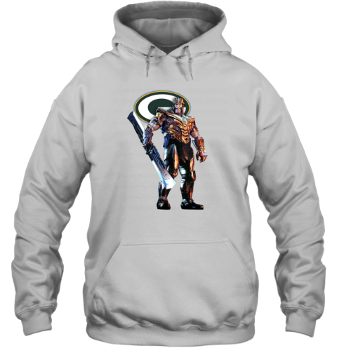 NFL Captain America Marvel Avengers Endgame Football Sports Green Bay Packers  Youth Sweatshirt