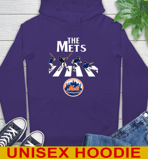 MLB Baseball New York Mets The Beatles Rock Band Shirt Hoodie 5