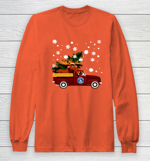 Los Angeles Dodgers Bring Christmas Home MLB Long Sleeve T-Shirt 3