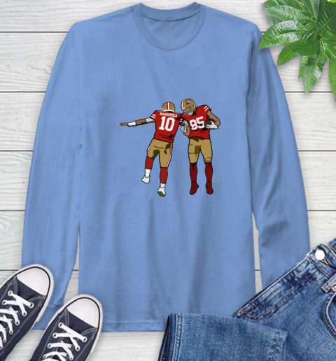 Jimmy Garoppolo x George Kittle San Francisco 49ers Shirt 69