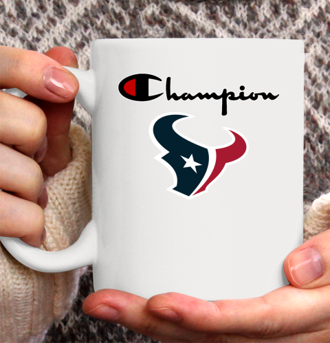 NFL Football Houston Texans Champion Shirt Ceramic Mug 15oz