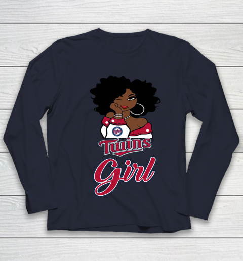 Minnesota Twinss Girl MLB Youth Long Sleeve 3