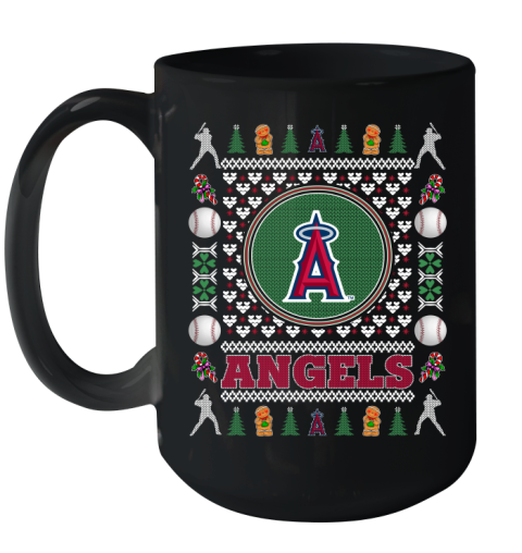 Los Angeles Angels Merry Christmas MLB Baseball Loyal Fan Ceramic Mug 15oz