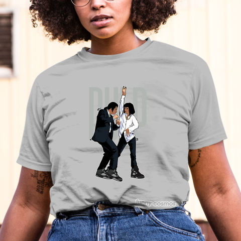 Air Jordan 5 Anthracite Matchng Sneaker Tshirt Pulp Fiction Air Jordan Black and Gray Jordan Tshirt