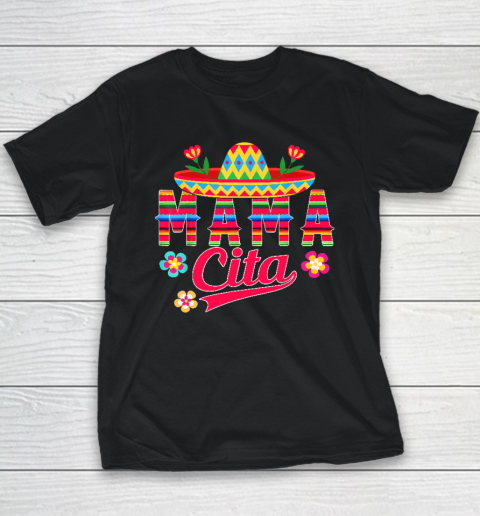 Mamacita Cinco de Mayo 5 De Mayo Cactus Fiesta Mexican Youth T-Shirt