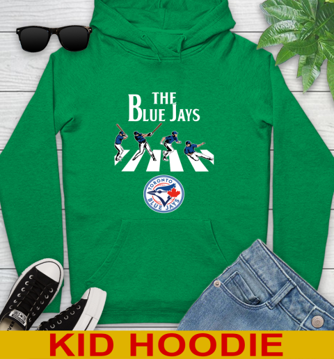 MLB Baseball Toronto Blue Jays The Beatles Rock Band Shirt Youth Hoodie 8