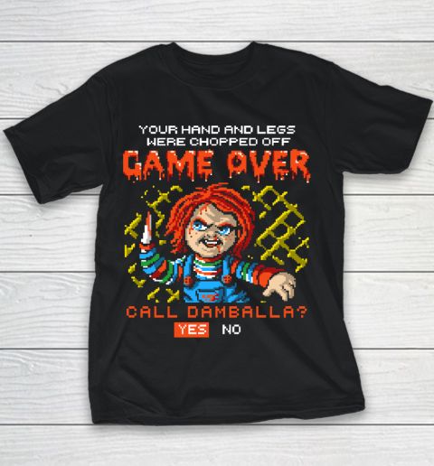 Chucky Tshirt GAME OVER  Call Damballa Youth T-Shirt