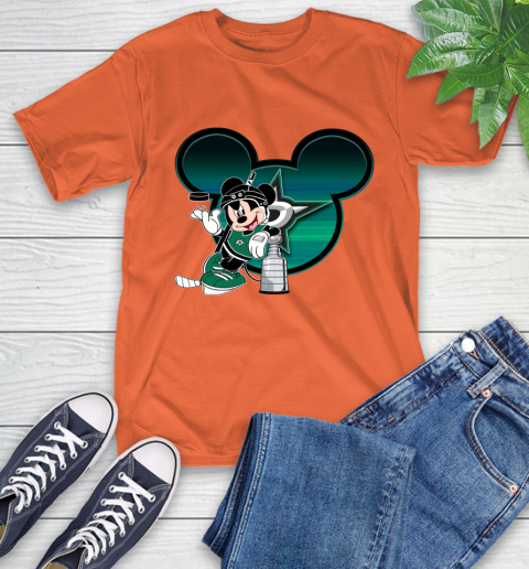 NHL Dallas Stars Stanley Cup Mickey Mouse Disney Hockey T Shirt T-Shirt 5