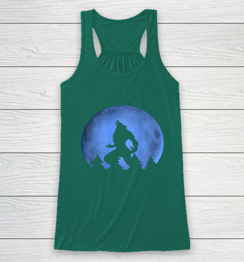 Werewolf Blue Moon wolf full moon on Halloween costume 2020 Racerback Tank 5