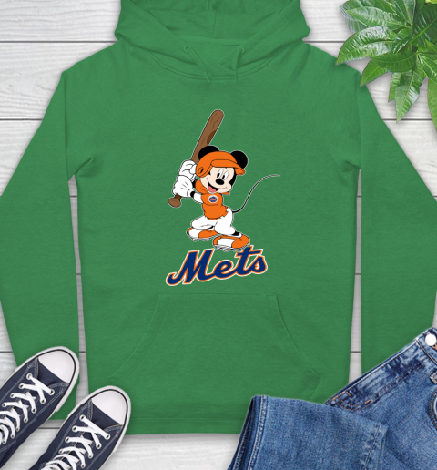 MLB Baseball New York Mets Cheerful Mickey Mouse Shirt Hoodie 8