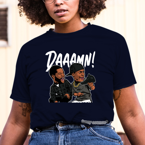 Air Jordan 5 Pinnacle Black Matching Sneaker Shirt Damn Meme Pinnacle Black Sneaker Black Tshirt