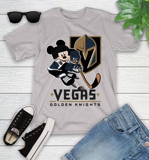 NHL Hockey Vegas Golden Knights Magic Mickey Disney Shirt T Shirt