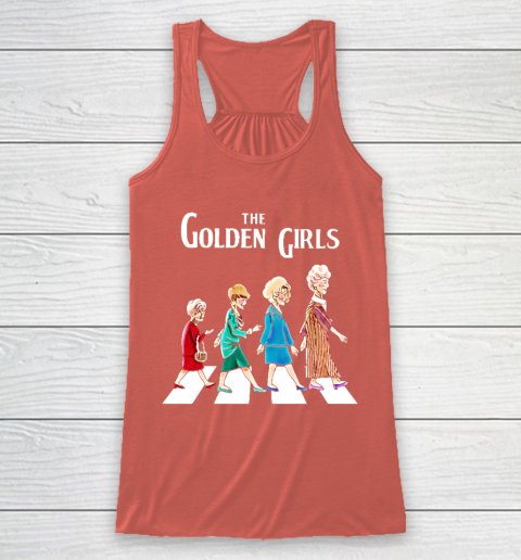 Golden Girls Tshirt fan art vintage retro The Golden Girls Rose Dorothy Blanche Racerback Tank 3