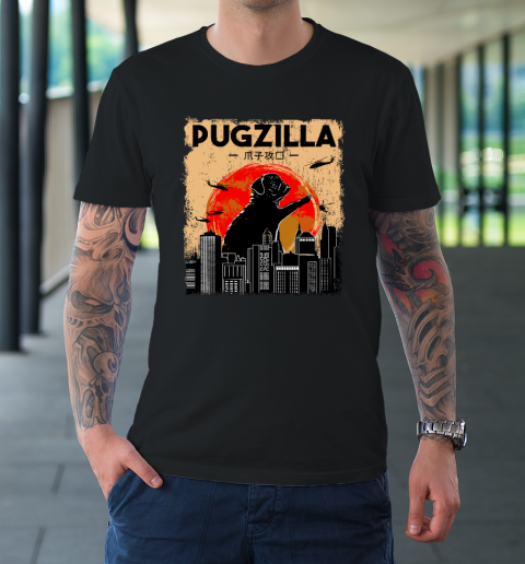 Pug Lover, Pugzilla, Funny Pug, Funny Dog T-Shirt