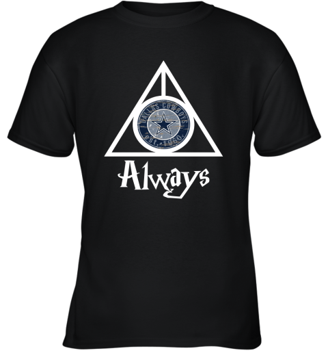 Always Love The Dallas Cowboys x Harry Potter Mashup Youth T-Shirt