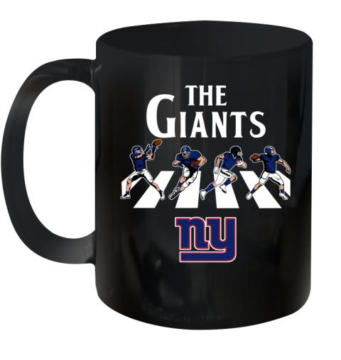 NFL Football New York Giants The Beatles Rock Band Shirt Ceramic Mug 11oz